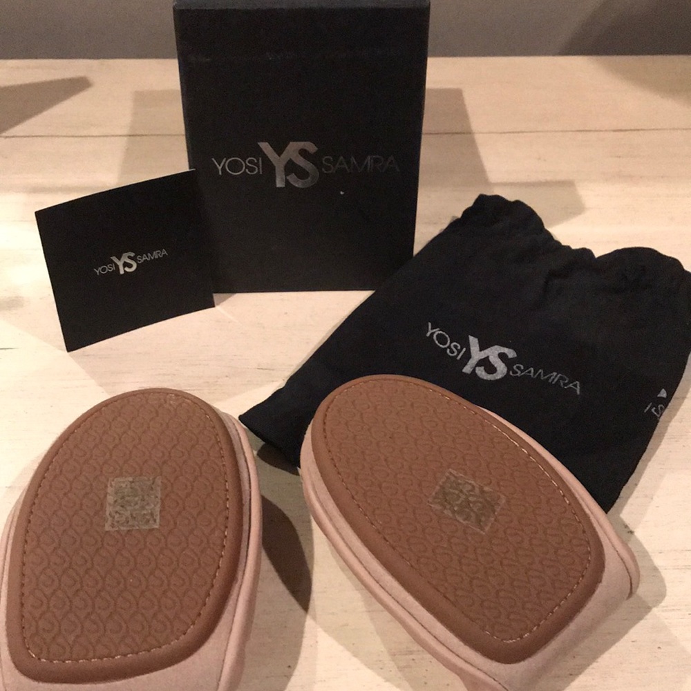 NWT Yosi Samra nude shoes